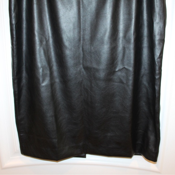 Nine West faux leather skirt (women’s L) (NWT) - Picture 3 of 11